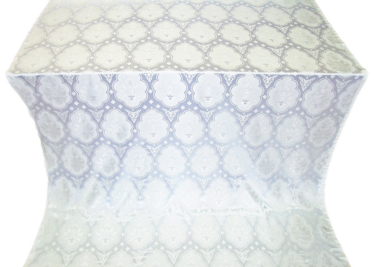 Шёлк "Чернигов" (белый/серебро) Шёлк "Чернигов" (белый/серебро)