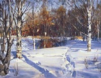 Картина Нестеренко В.И. "Крещенские морозы"