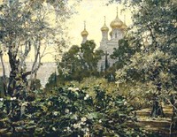 Картина Нестеренко В.И. "Лето в Иерусалиме"