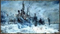 Картина Рыженко П. "Прощание Государя с войсками"