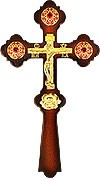 Крест напрестольный деревянный - А597