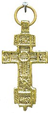 Православный нательный крест №24