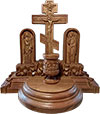 Голгофа резная настольная - L8