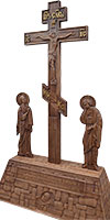 Голгофа резная напольная - P15