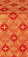 Парча "Державная" (красная/золото)