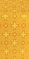 Шёлк "Древняя Византия" (жёлтый/золото)