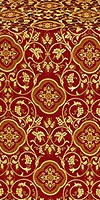 Шёлк "Севастьяновский" (бордо/золото)