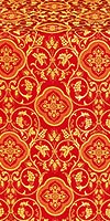 Шелк "Вознесение" (красный/золото)