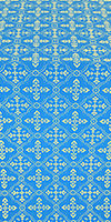 Шёлк "Любава" (синий/золото)
