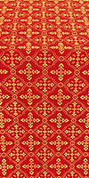 Шёлк "Любава" (красный/золото)