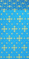 Шёлк "Белозерск" (синий/золото)