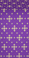 Шёлк "Белозерск" (фиолетовый/золото)