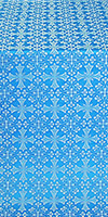 Шёлк "Васильки" (синий/серебро)
