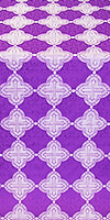 Шёлк "Коломна" (фиолетовый/серебро)