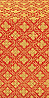 Шёлк "Миргород" (красный/золото)