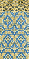 Парча "Феодосия" (синяя/золото)