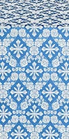 Парча "Феодосия" (синяя/серебро)