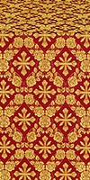 Парча "Феодосия" (бордо/золото)
