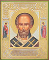 Икона: Святитель Николай с предстоящими