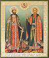 Икона: Свв. мученики благоверный князь Михаил Черниговский и боярин Феодор