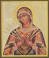 Образ: икона Пресвятой Богородицы "Семистрельная"