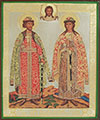 Икона: Святые Благоверные князья Борис и Глеб