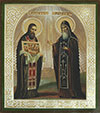 Икона: Свв. преподобные старцы Феодосии и Антоний Печерские чудотворцы