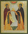 Икона: Валаамские старцы преподобные Сергий и Герман