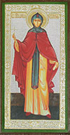 Икона: Преподобномученица Евдокия
