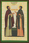 Икона: Свв. преподобные схимонахи Кирилл и Мария, родители преподобного Сергия