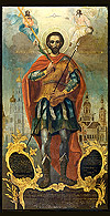 Икона: Св. Мученик Иоанн Воин - IV01