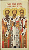 Икона: Три Святителя - TS01