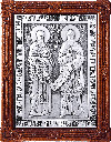 Икона препп. равноап. Кирилла и Мефодия - A104-2