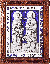Икона препп. равноап. Кирилла и Мефодия - A104-3