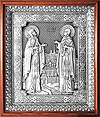 Икона свв. Преп. Петра и Февронии Муромских - A122-1