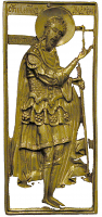 Икона на металле: Св. Великомученик Андрей Стратилат