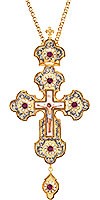Крест наперсный ювелирный №89