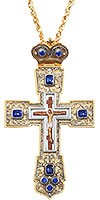 Крест наперсный с украшениями №028