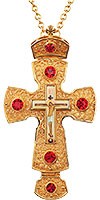 Крест наперсный с украшениями №010