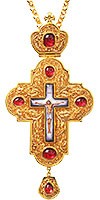 Крест иерейский с украшениями №18