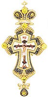Крест наперсный с украшениями - А281