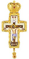 Крест наперсный с украшениями - А325б
