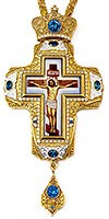 Крест наперсный с украшениями - А331д