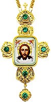 Крест наперсный с украшениями - А340