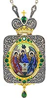 Панагия - А1381 с образом Божией Матери Умиление