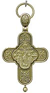 Православный нательный крест-мощевик №131