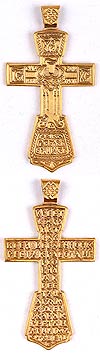 Православный нательный крест №66