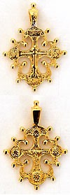 Православный нательный крест №226