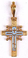 Православный нательный крест №228