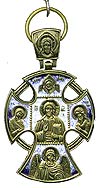 Православный нательный крест №254